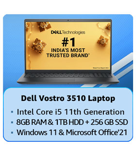 Dell 15 Laptop, Intel Core i5-1135G7