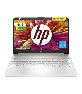 HP Laptop 15s, 11th Gen Intel Core i3-1125G4