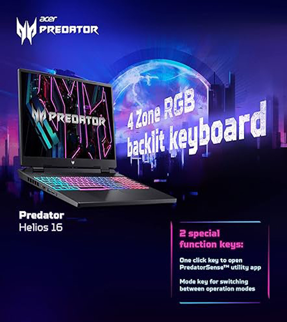 Acer Predator Helios Neo 16 Gaming Laptop